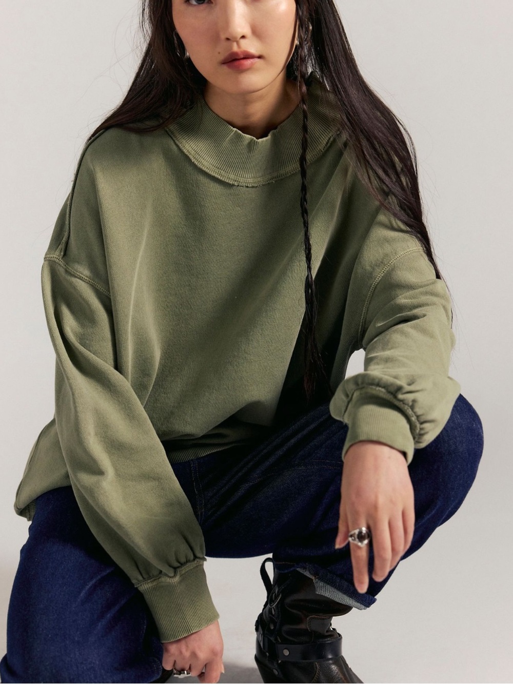 Free People Palm Springs Pullover Sweatshirt - Picture 2 of 5